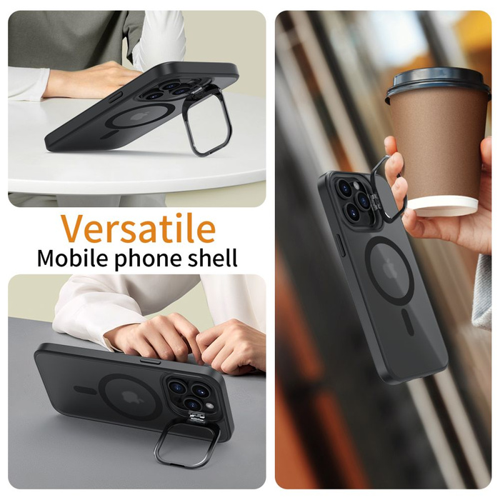 TECH-PROTECT MAGSTAND MAGSAFE IPHONE 15 PRO MATTE BLACK