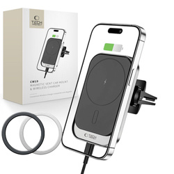 Uchwyt Samochodowy Cw19 Tech-Protect Magnetic Magsafe Do Kratki