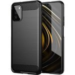 Etui Xiaomi Poco M3 TECH-PROTECT Tpucarbon Case Czarne