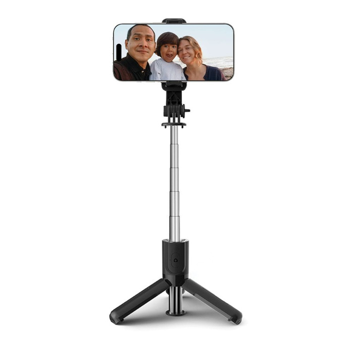Kijek selfie L02S Tech-Protect Wireless Selfie Stick Tripod czarny