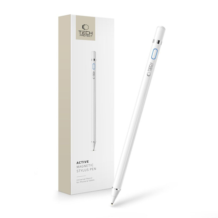 Rysik Active Stylus Pen TECH-PROTECT Biały White