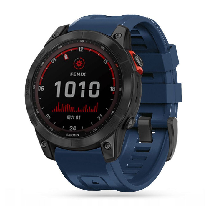 Pasek Garmin Fenix 3 / 5X / 3HR / 5X Plus / 6X / 6X Pro / 7X Tech-Protect Iconband granatowy