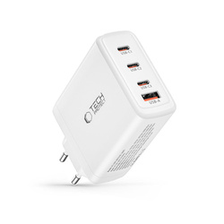 Ładowarka NC100W-GAN Tech-Protect 4-Port Network Charger PD100W/QC3.0 biała