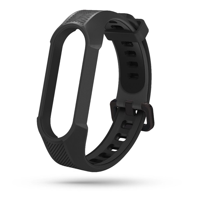 Pasek Xiaomi Mi Smart Band 5 / 6 TECH-PROTECT Armour Czarny