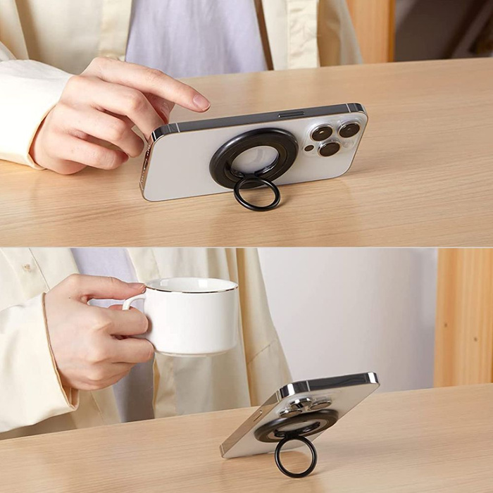 Uchwyt Phone Ring Tech-Protect Magnetic Magsafe szary