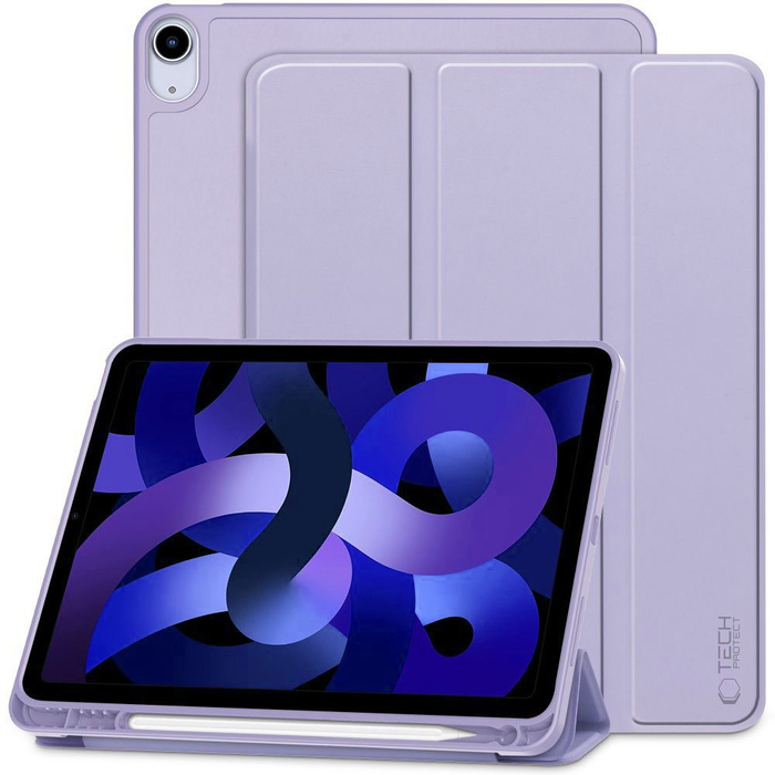 Etui Ipad Air 4 2020 / 5 2022 Tech-protect Sc Pen fioletowy