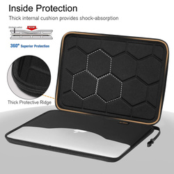 TECH-PROTECT HARDPOUCH LAPTOP 15-16 BLACK/ORANGE