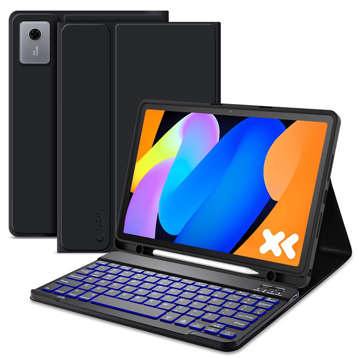 ETUI Z KLAWIATURĄ TECH-PROTECT SC PEN LENOVO IDEA TAB 11.0 TB-336 CZARNE