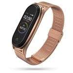 Pasek Xiaomi Mi Band 5 TECH-PROTECT Milaneseband Złoty Rose Gold