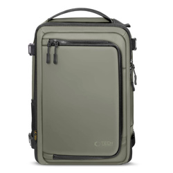 TECH-PROTECT DEFENDER S50 RYANAIR & WIZZAIR TRAVEL LAPTOP CABIN BACKPACK 20L 40x20x25 OLIVE GREEN