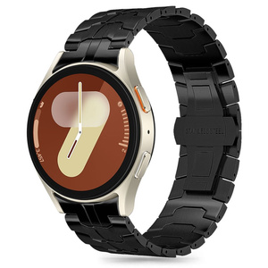 TECH-PROTECT STAINLESS LINE SAMSUNG GALAXY WATCH 4 / 5 / 5 PRO / 6 / 7 / FE BLACK