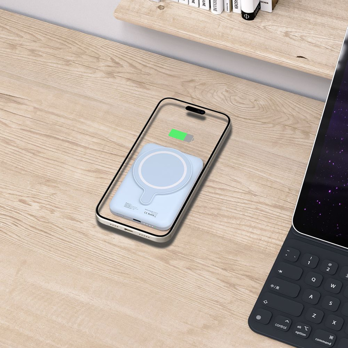 Power Bank PB10 Tech-Protect Lifemag Magsafe 5000mAh niebieski