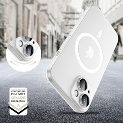 TECH-PROTECT MAGSLIM MAGSAFE IPHONE 15 MATTE/WHITE