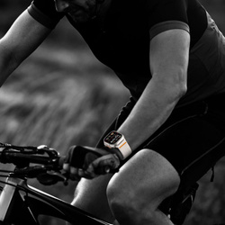 TECH-PROTECT NYLON CLASP APPLE WATCH 6 / 7 / 8 / 9 / 10 / SE / ULTRA 1 / 2 (44 / 45 / 46 / 49 MM) TITANIUM