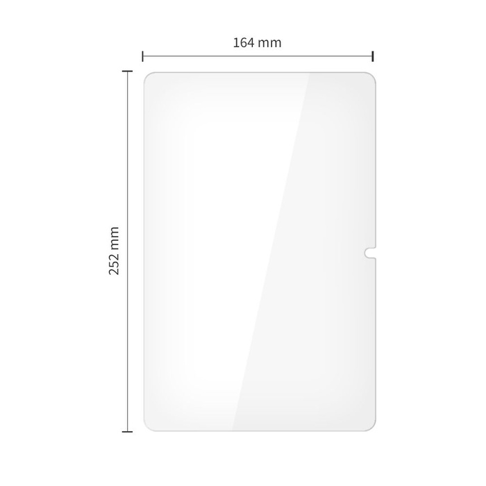 SZKŁO HARTOWANE TECH-PROTECT GLASS FIT+ 2-PACK GALAXY TAB A9+ / A11+ PLUS 11.0 X210 / X215 / X216 / X133 / X135 CLEAR