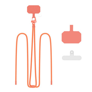 TECH-PROTECT C5S ROPE CROSSBODY STRAP NEON ORANGE