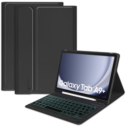 Etui Samsung Galaxy Tab A9+ Plus X210 / X215 / X216 Tech-protect Sc Pen + Keyboard seria Black Case Czarny