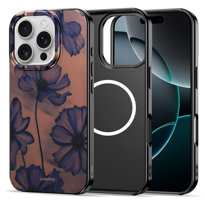 TECH-PROTECT LAMANO MAGSAFE IPHONE 16 PRO MAX VELVET NIGHT