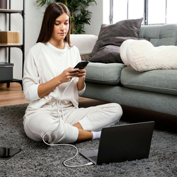 TECH-PROTECT ULTRABOOST LITE TYPE-C CABLE PD60W/3A 200CM COOL GREY