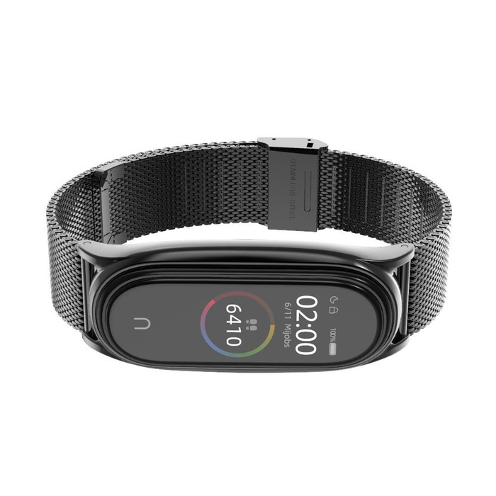 Bransoleta Xiaomi Mi Band 5 TECH-PROTECT Milaneseband Czarny