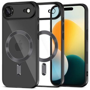 ETUI TECH-PROTECT IPHONE 17 AIR MAGFLEX MAGSAFE SHINY CZARNE