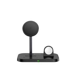 Ładowarka A22 Tech-Protect Qi15W 3in1 Magnetic Magsafe Wireless Czarna