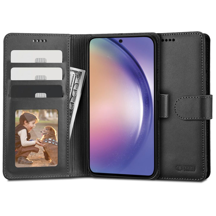 Etui Galaxy A54 Tech-Protect Wallet 5G Czarny Case