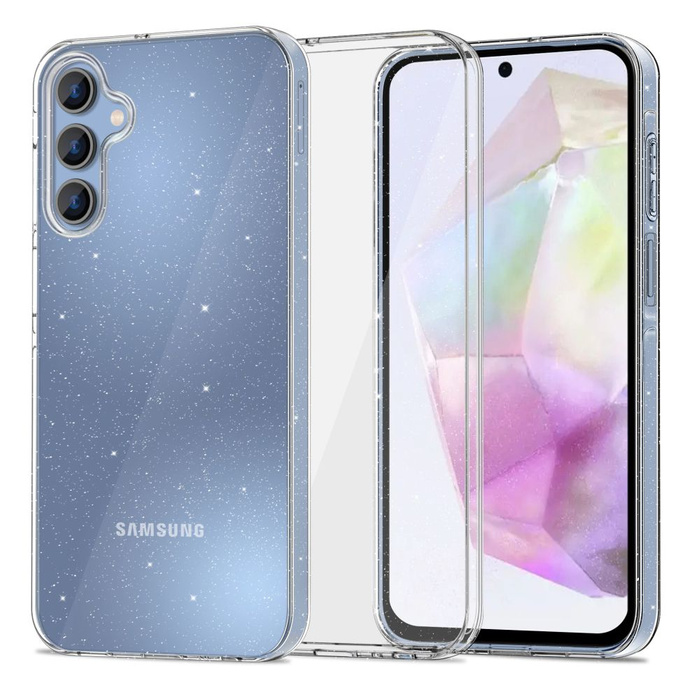 Etui Samsung Galaxy A35 Tech-protect Flexair Glitter Case 5g