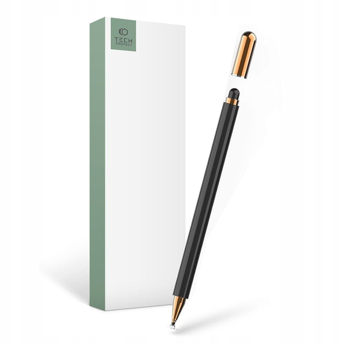 Rysik Stylus Pen Tech-Protect Charm Black Gold w kolorze czarno złotym