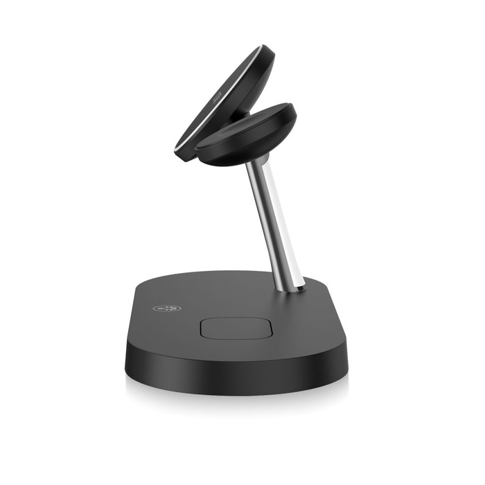 Ładowarka Indukcyjna A12 Tech-Protect 3 In1 Magnetic Magsafe Wireless Czarny