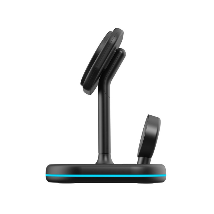 Ładowarka QI15W-A27 Tech-Protect 3in1 Magnetic Magsafe Wireless Czarna