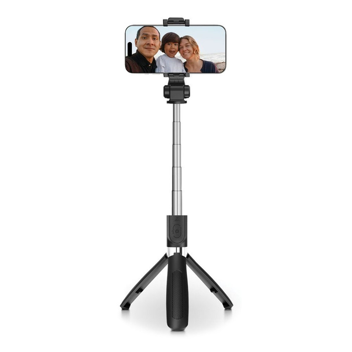Statyw L01S Tech-Protect Wireless Selfie Stick Tripod czarny