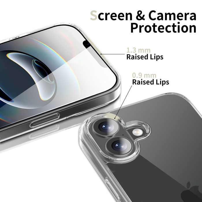 ETUI TECH-PROTECT IPHONE 17 FLEXAIR HYBRID PRZEZROCZYSTE