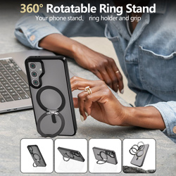 Etui TECH-PROTECT MAGRING MAGSAFE GALAXY S24 FE MATTE BLACK