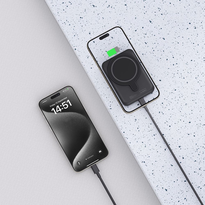 Power Bank PB10 Tech-Protect Lifemag Magsafe 5000mAh Czarny