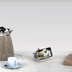 TECH-PROTECT QI15W-A32 3IN1 MAGNETIC MAGSAFE WIRELESS CHARGER GREY