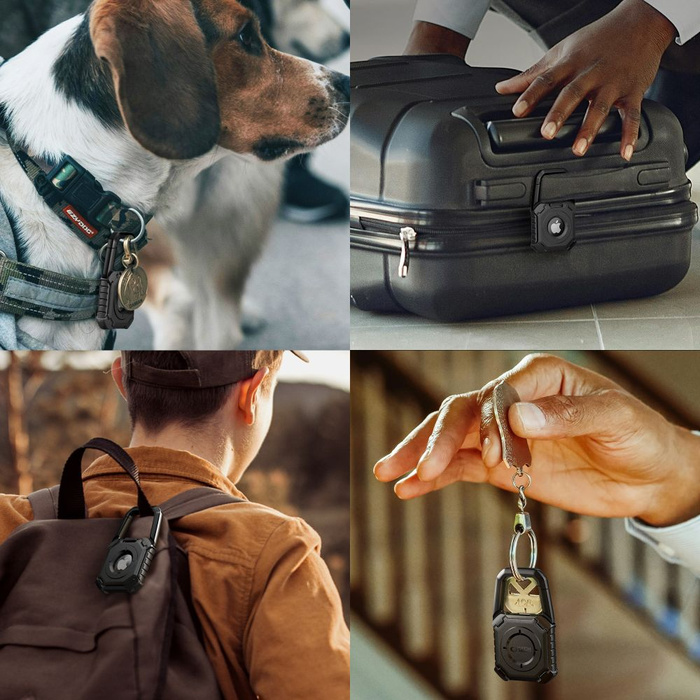 TECH-PROTECT KEVLAR APPLE AIRTAG 1 /2 BLACK