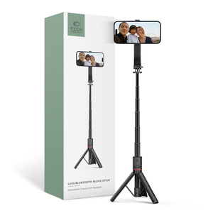 Selfie stick L04S Tech-Protect Magsafe Wireless Tripod Czarny