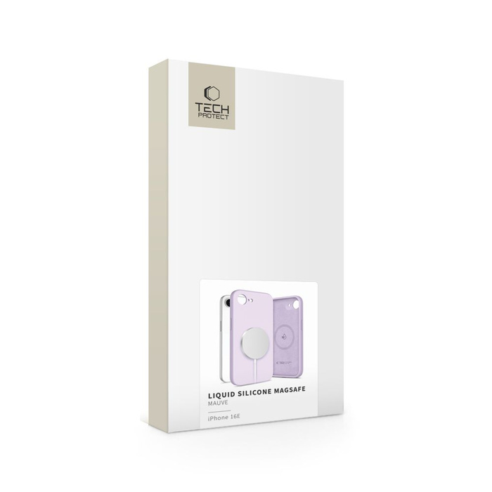 TECH-PROTECT LIQUID SILICONE MAGSAFE IPHONE 16E MAUVE