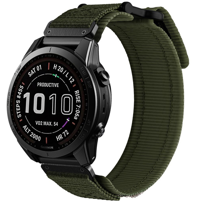 Pasek Tech-protect Scout Pro Garmin Fenix 3 / 5x / 3hr / 5x Plus / 6x / 6x Pro / 7x Military Green