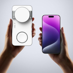 TECH-PROTECT QI15W-A47 3IN1 MAGNETIC MAGSAFE WIRELESS CHARGER WHITE