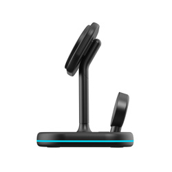 Ładowarka QI15W-A27 Tech-Protect 3in1 Magnetic Magsafe Wireless Czarna