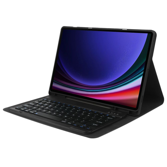 PEN + KEYBOARD GALAXY TAB S9 FE PLUS 12.4 X610 / X616B TECH-PROTECT SC BLACK po polsku Czarny