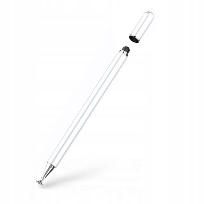 Rysik Stylus Pen Tech-Protect Charm White/Silver Biały/Srebrny