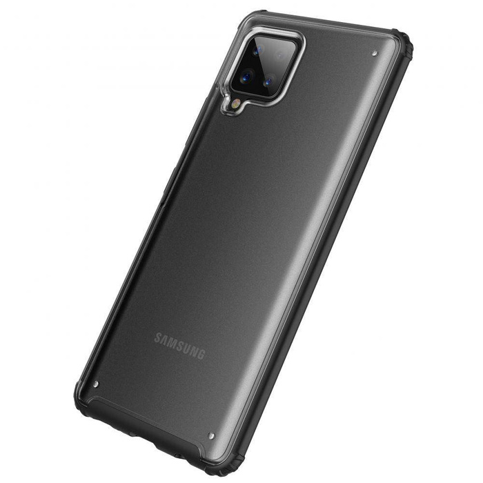 Etui Galaxy A42 5G TECH-PROTECT Hybridshell Frost Black Czarne