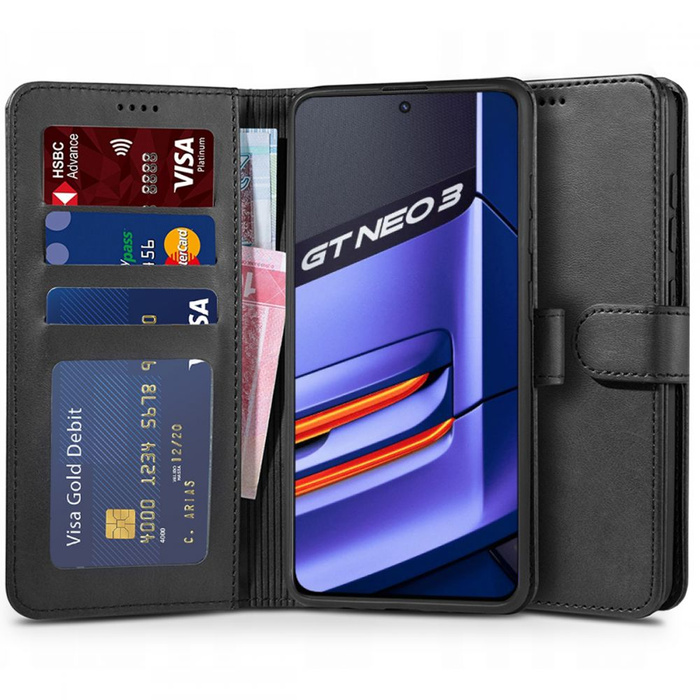 WALLET GT NEO 3 REALME TECH-PROTECT czarny