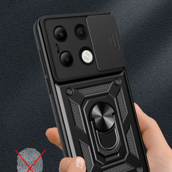 Etui Tech-protect Camshield Pro Xiaomi Redmi Note 13 4g  Black Case