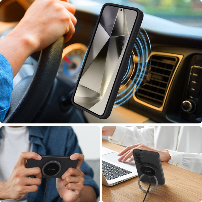 TECH-PROTECT SILICONE MAGSAFE GALAXY S26+ PLUS BLACK