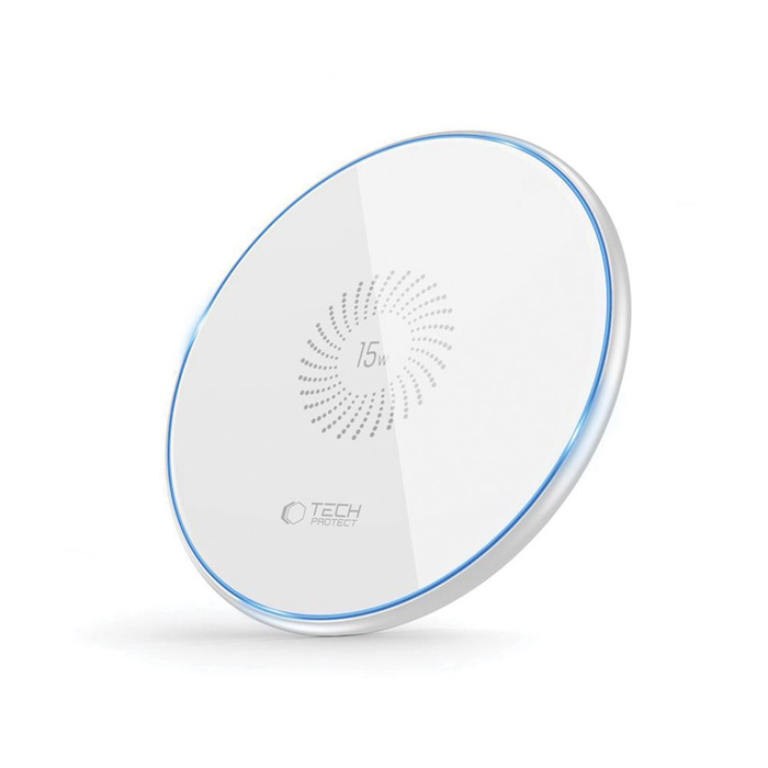 Ładowarka QI15W-C1 Tech-Protect Wireless Charger 15W biała