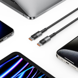 Kabel USB-C Ultraboost Tech-Protect PD100W/5A 300cm szary